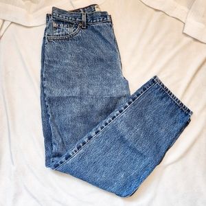 Levi's 550 Straight High-Waisted